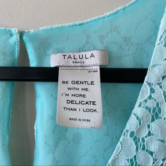ARITIZA-TALULA Betty Lace Teal Tank Top - Picture 12 of 12
